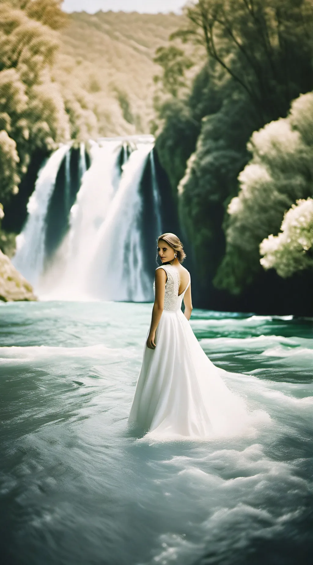 ai character: Pregnant background