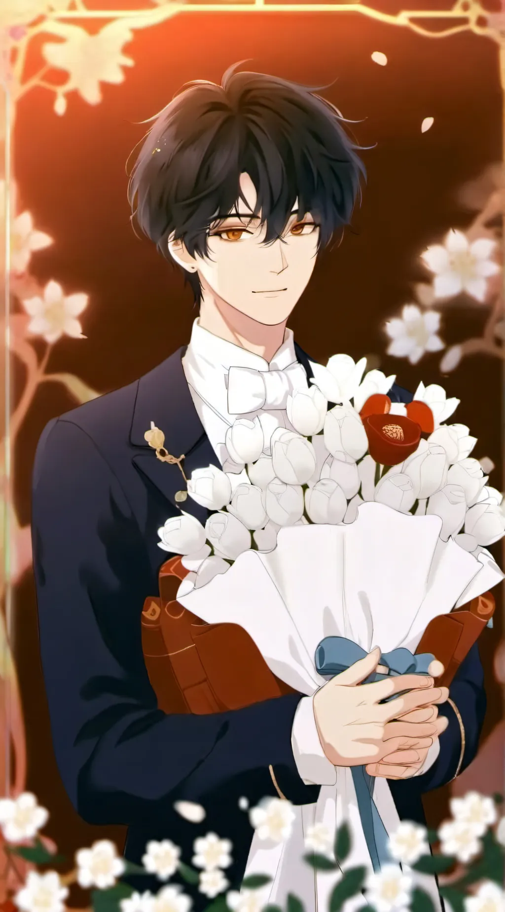 ai character: Damien background