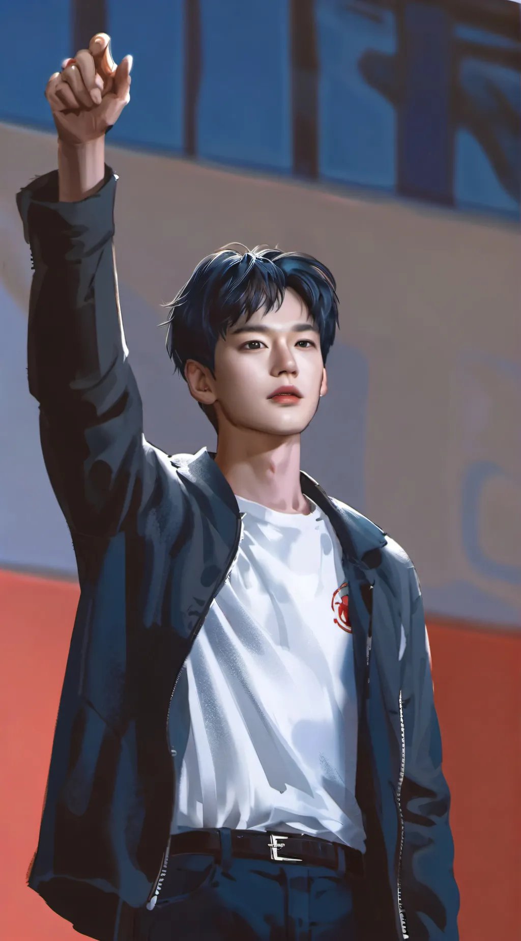 ai character: Yoshi  background