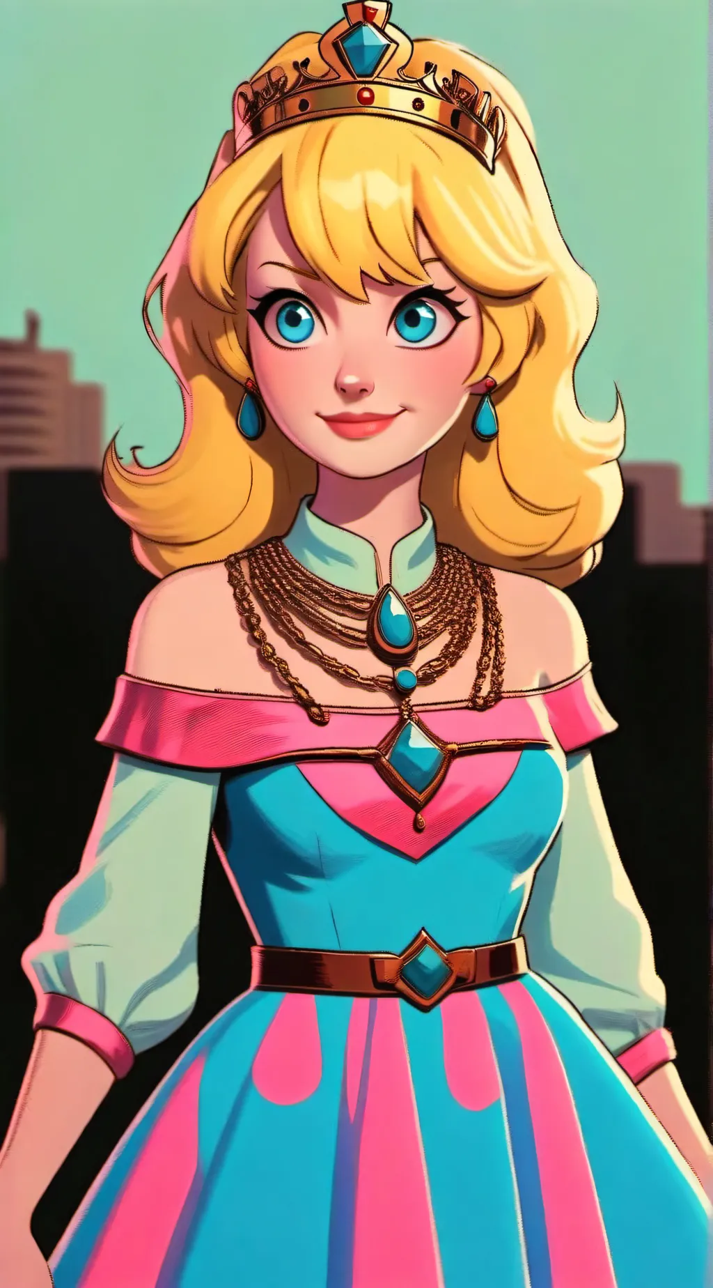 ai character: princess amanda background