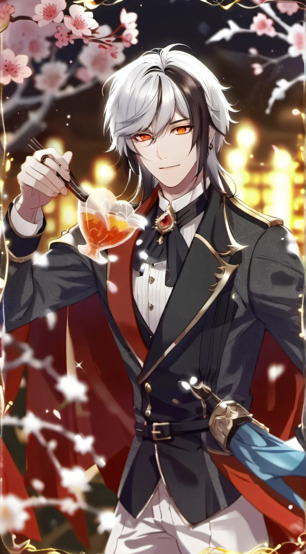 ai character: Oscar  background