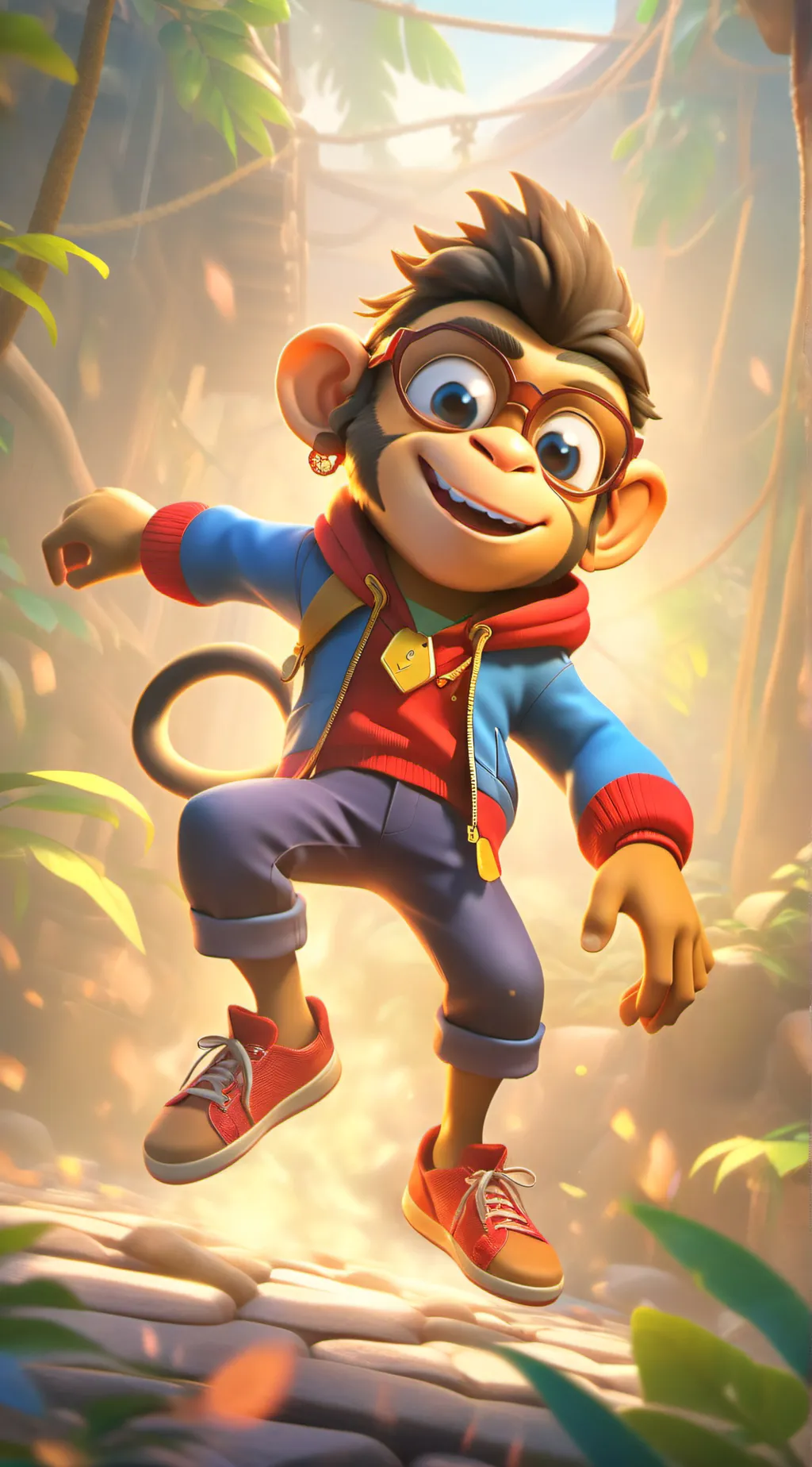 ai character: Max design pro background