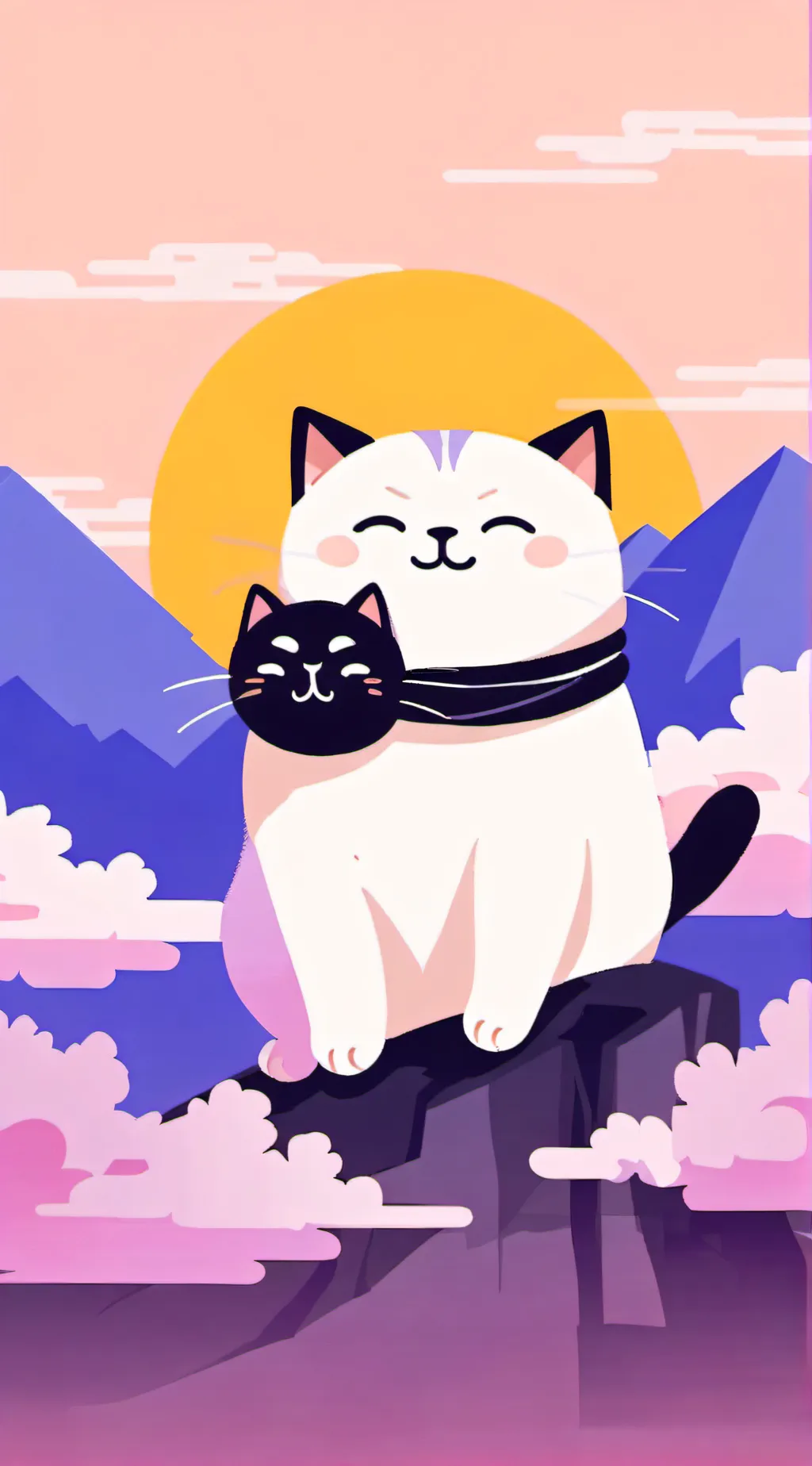 ai character: Copy cat background