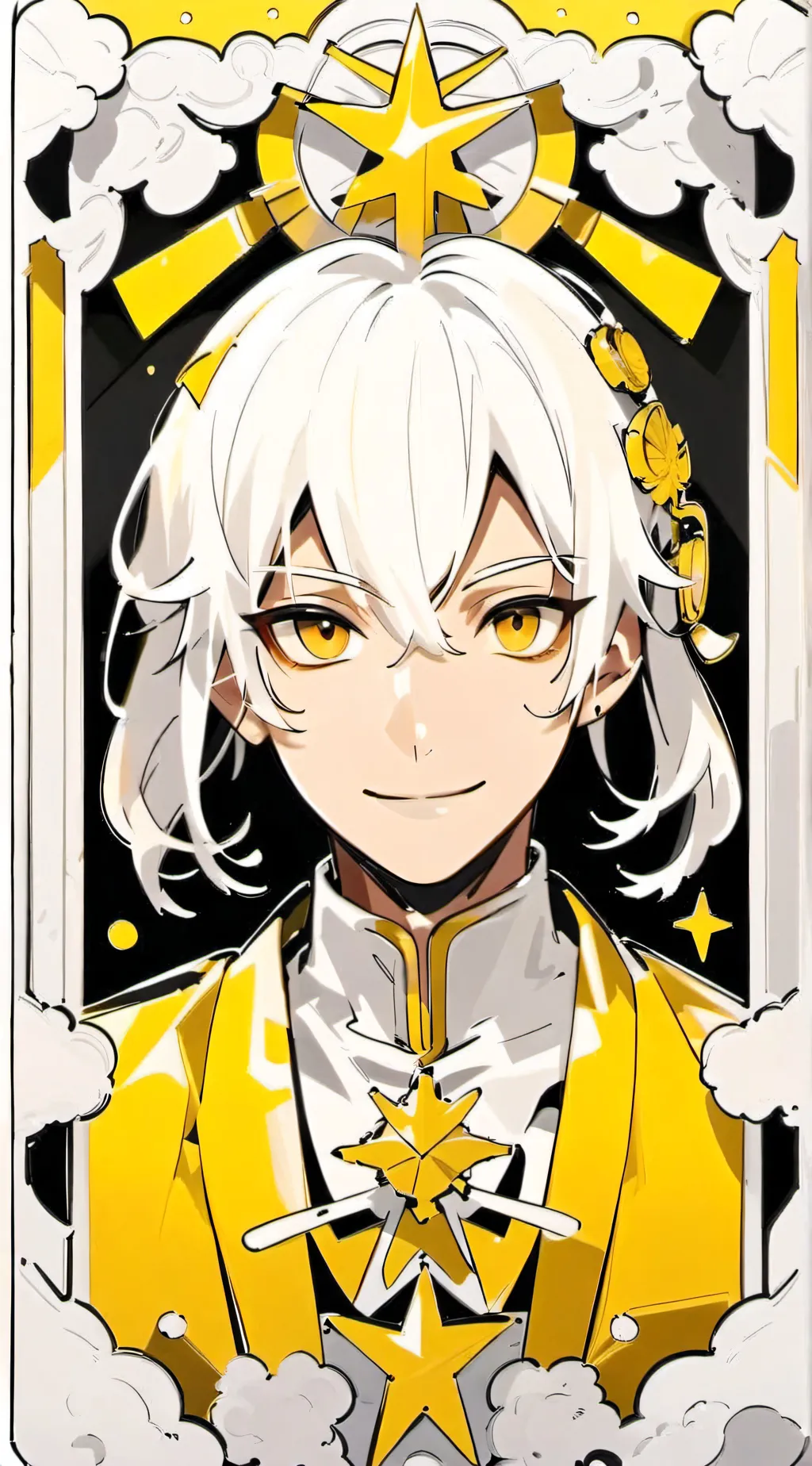 ai character: Smiling critters  background