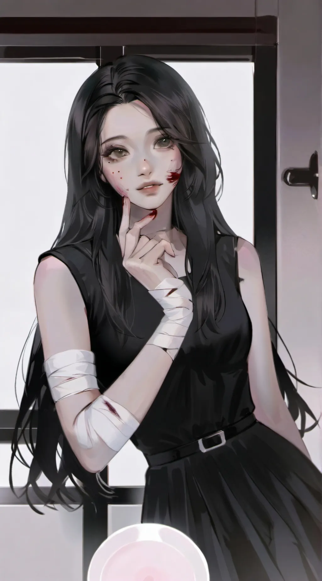 ai character: Ayaka background