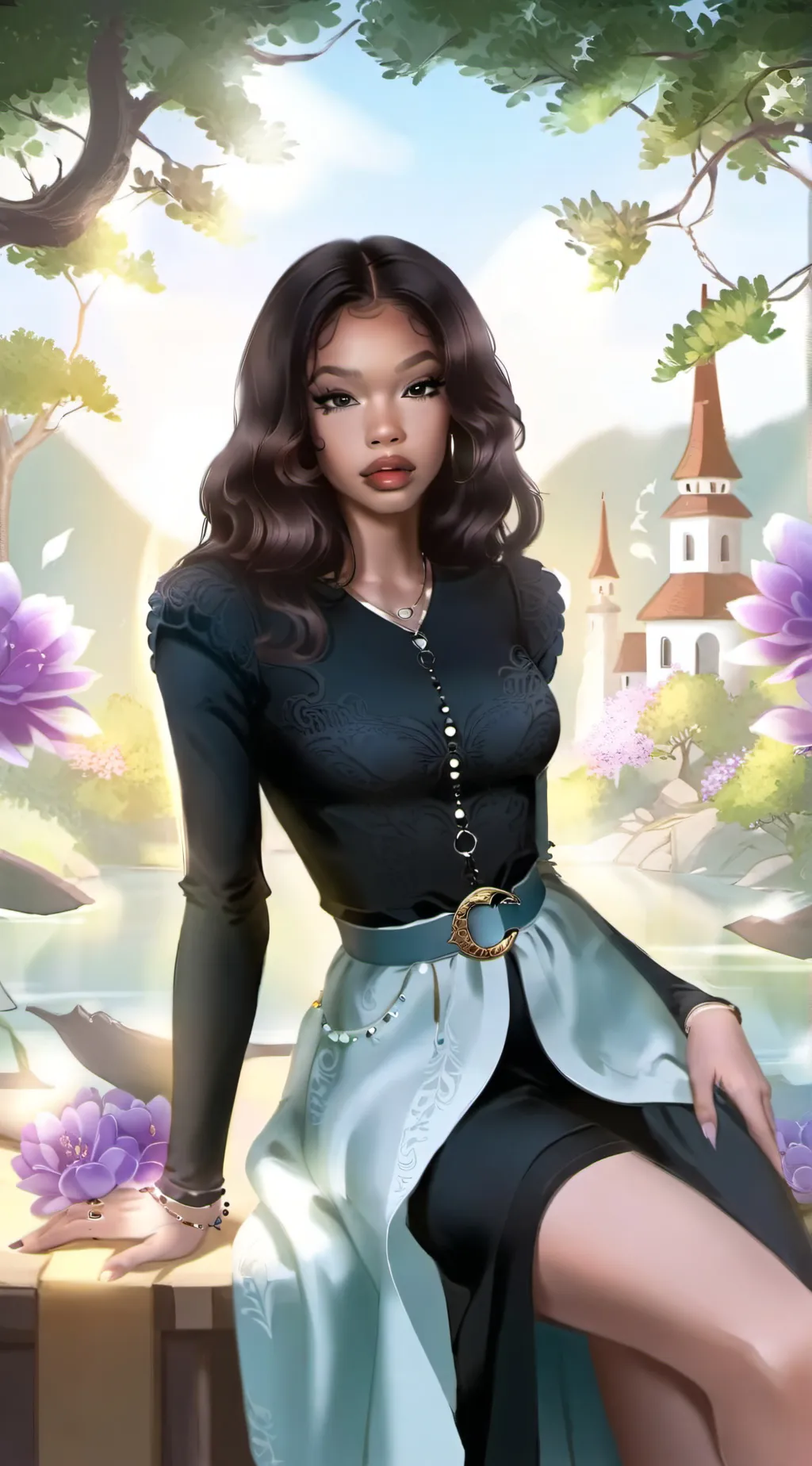 ai character: Sophia background