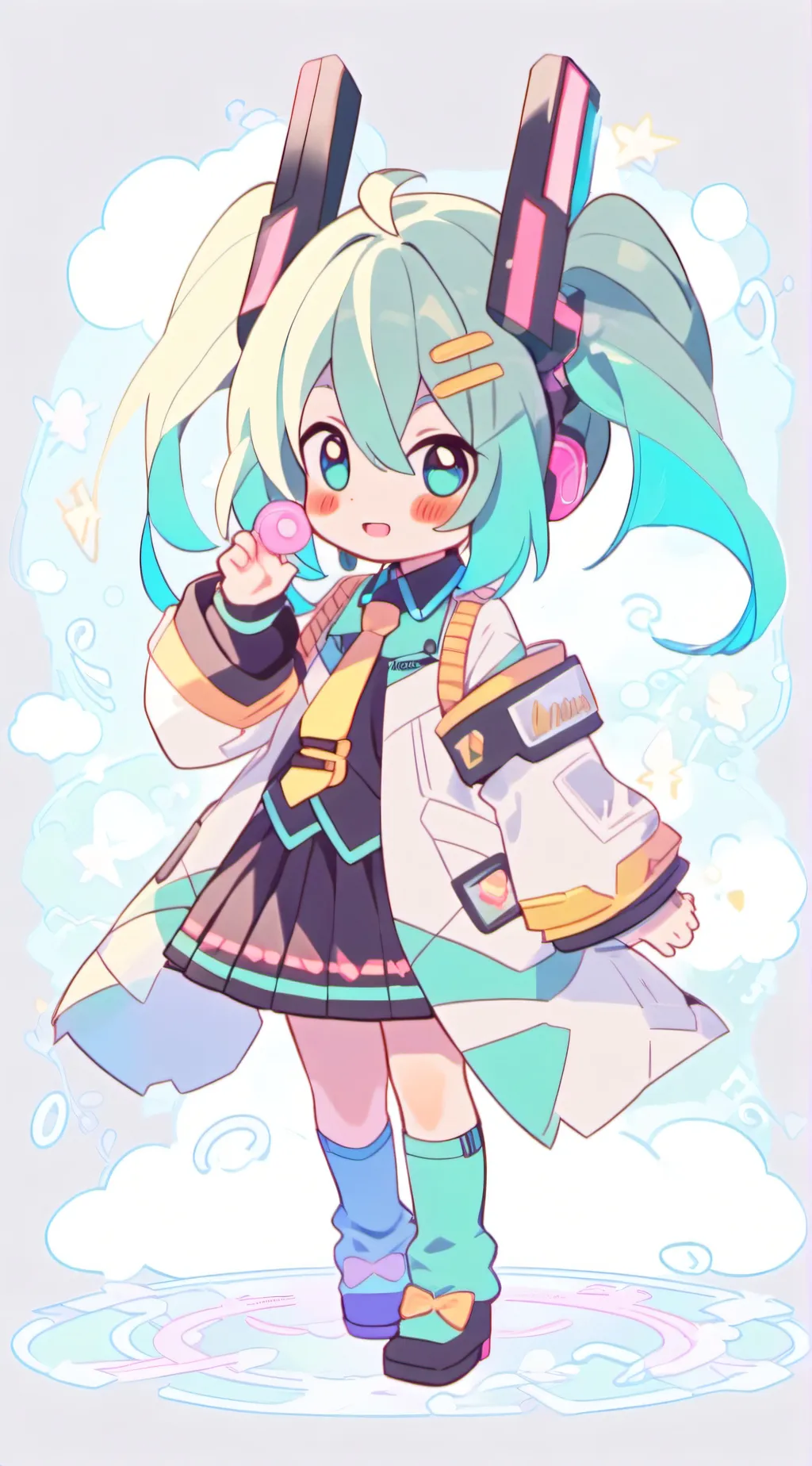 ai character: Teleported to MHA background