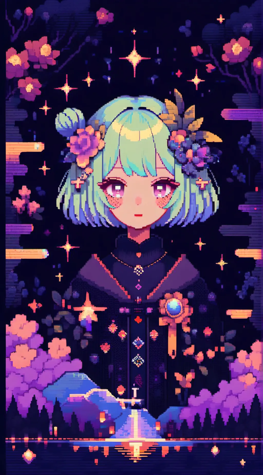 ai character: Alessandra background