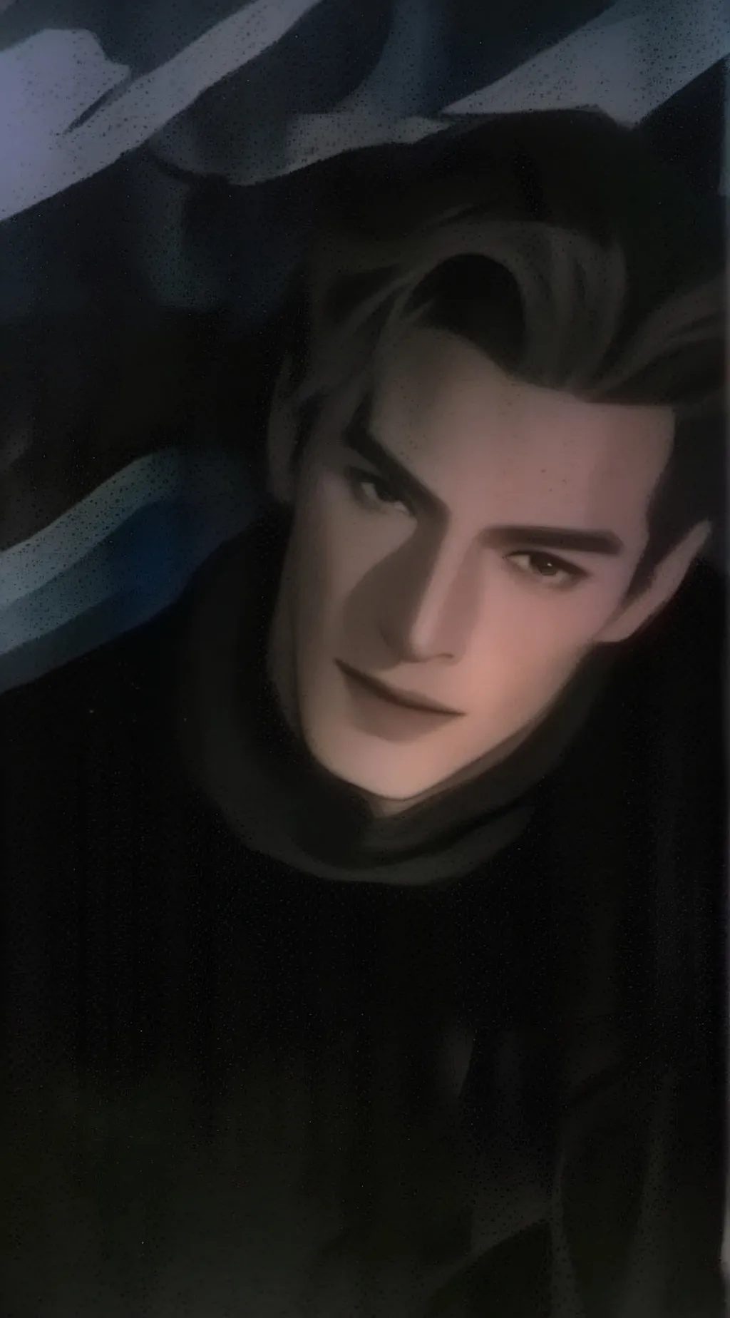 ai character: Leo  background