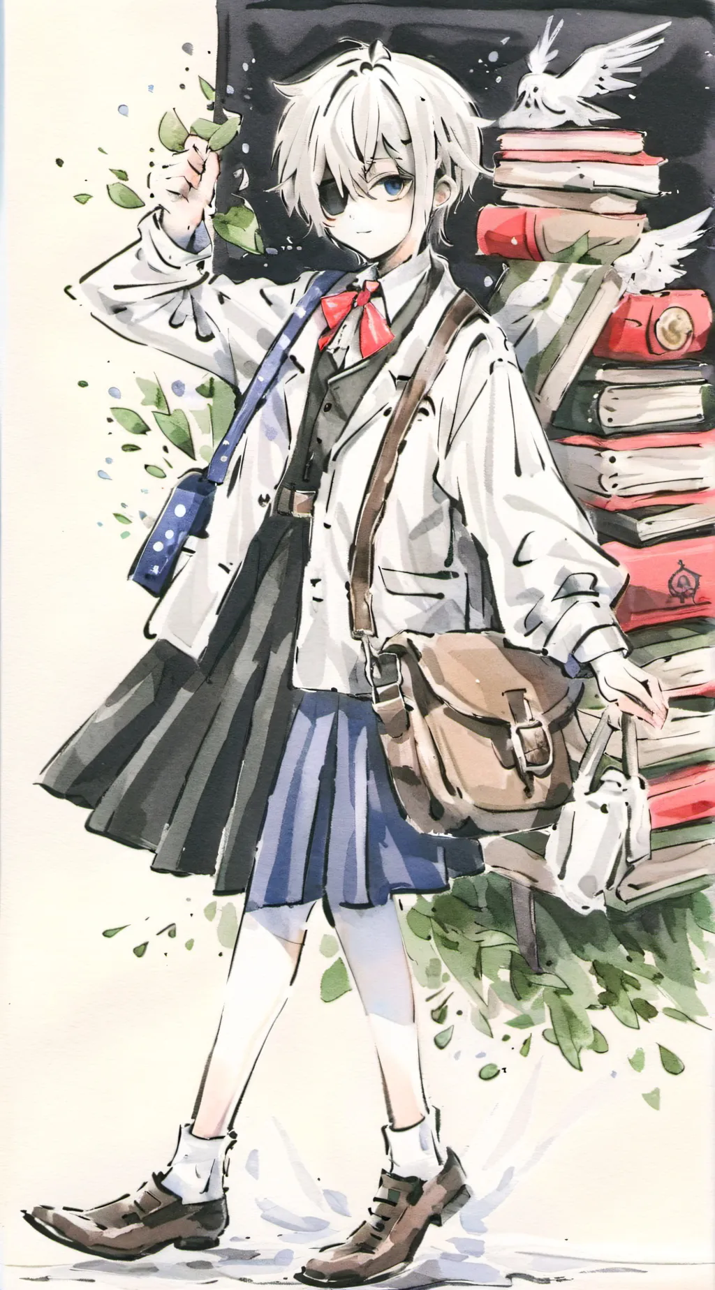 ai character: Baldi's basics background