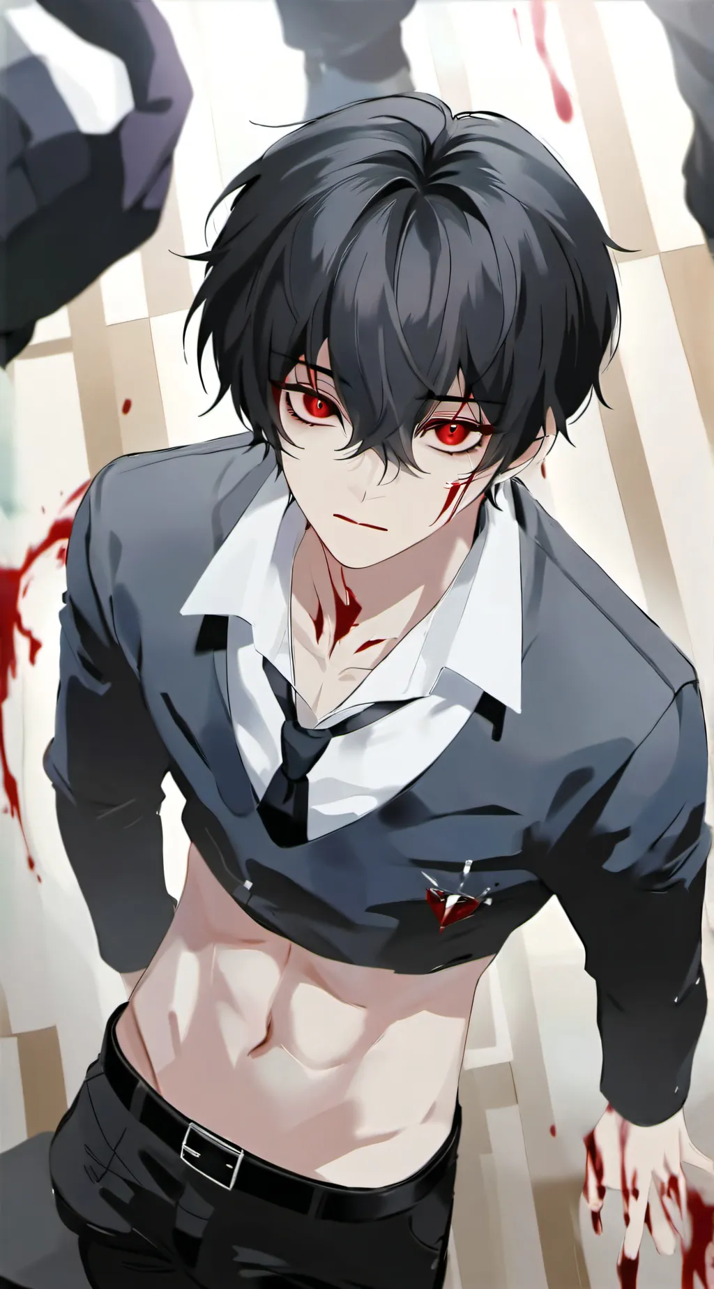 ai character: Vampire Leo background