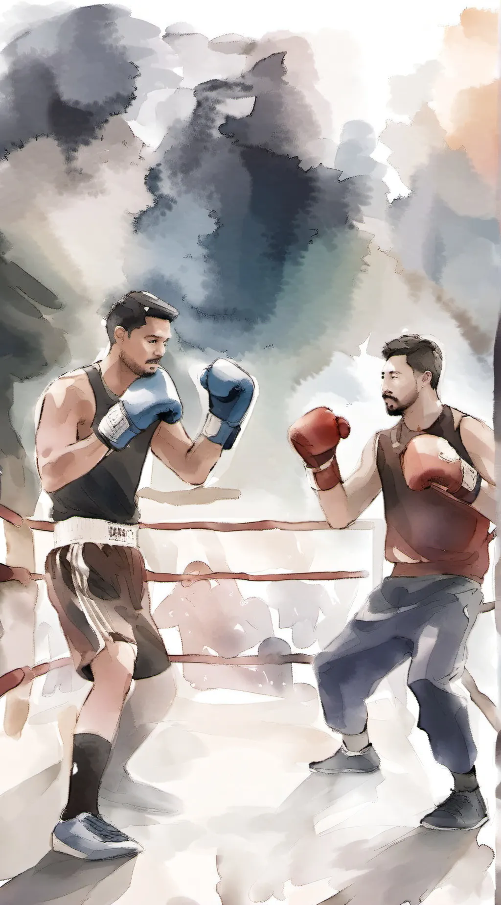 ai character: gym 1 background