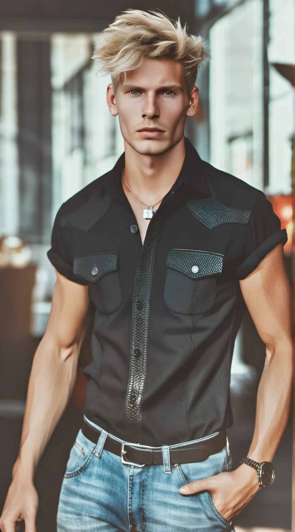 ai character: Zack background