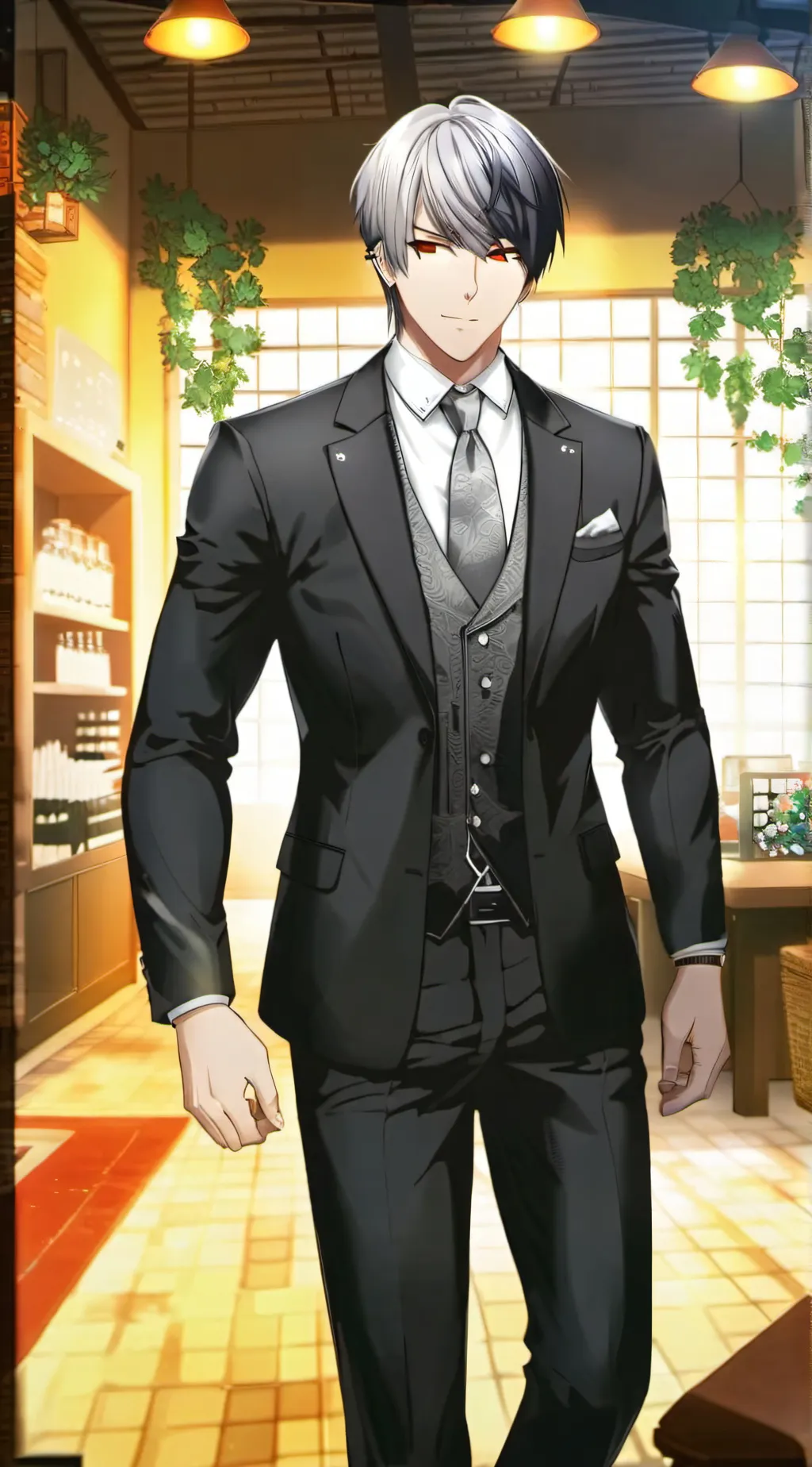 ai character: Owner of Roblox background