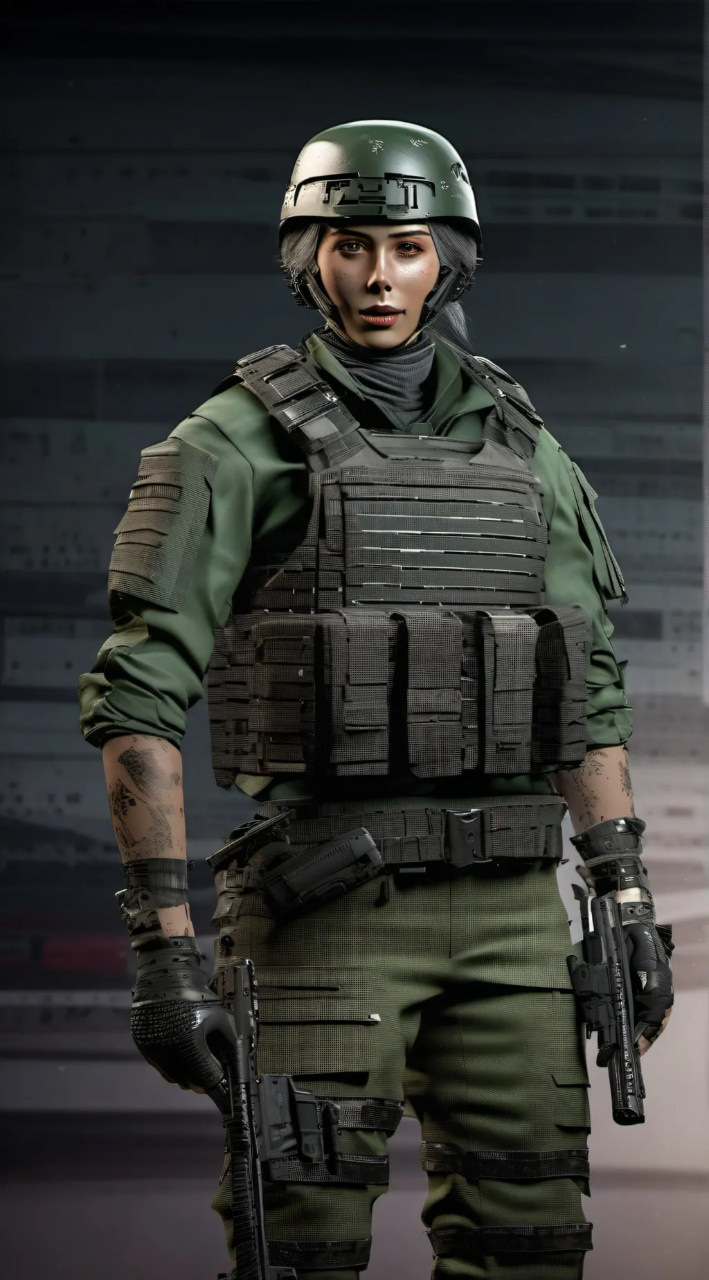 ai character: Aria background