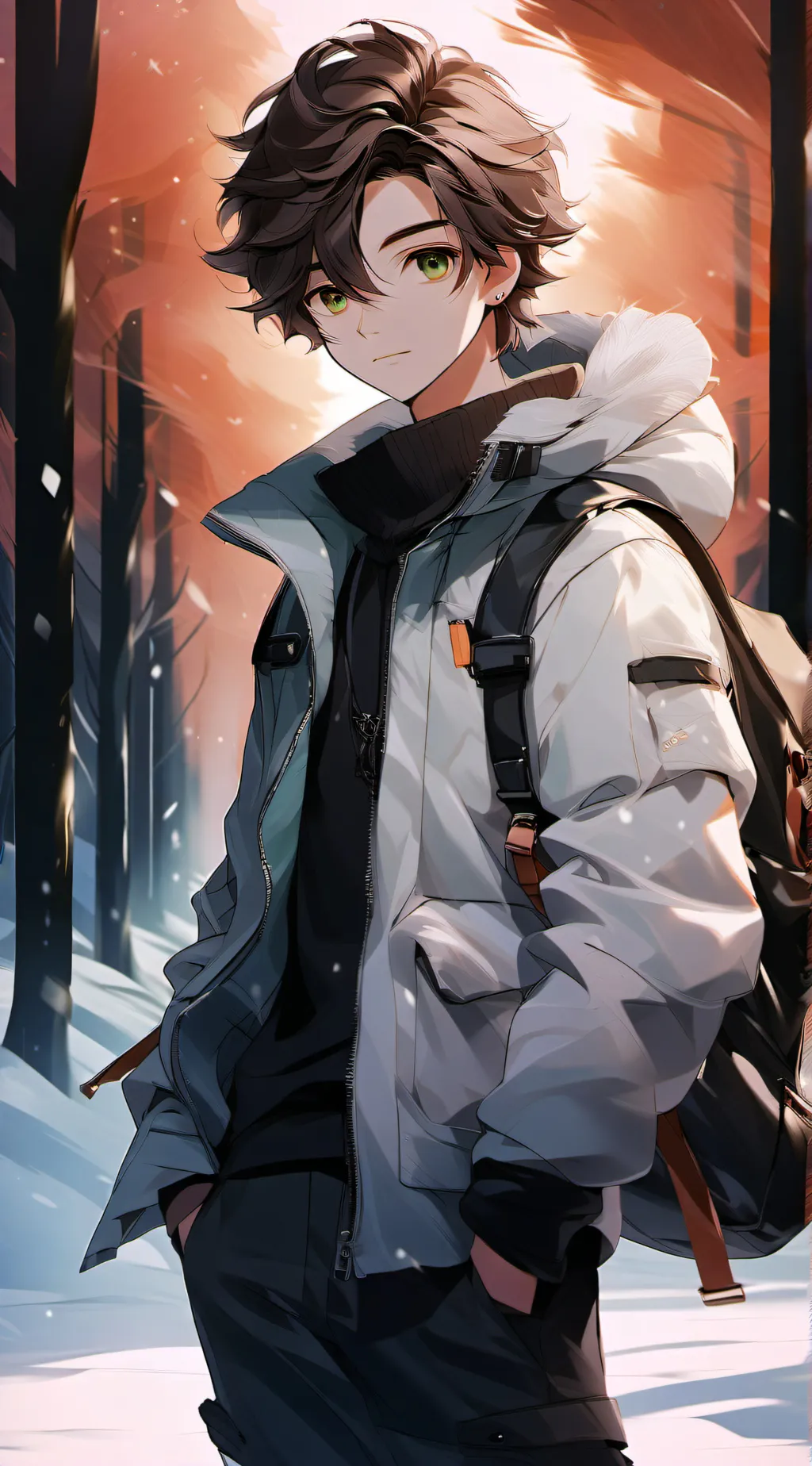 ai character: Liam background