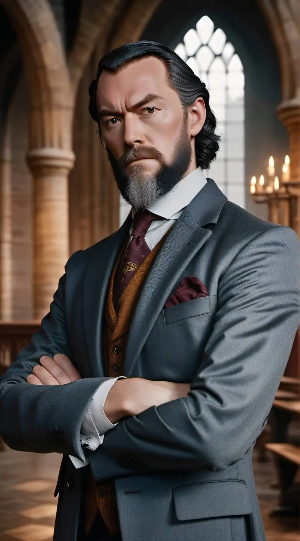 ai character: Albus Dumbledore background