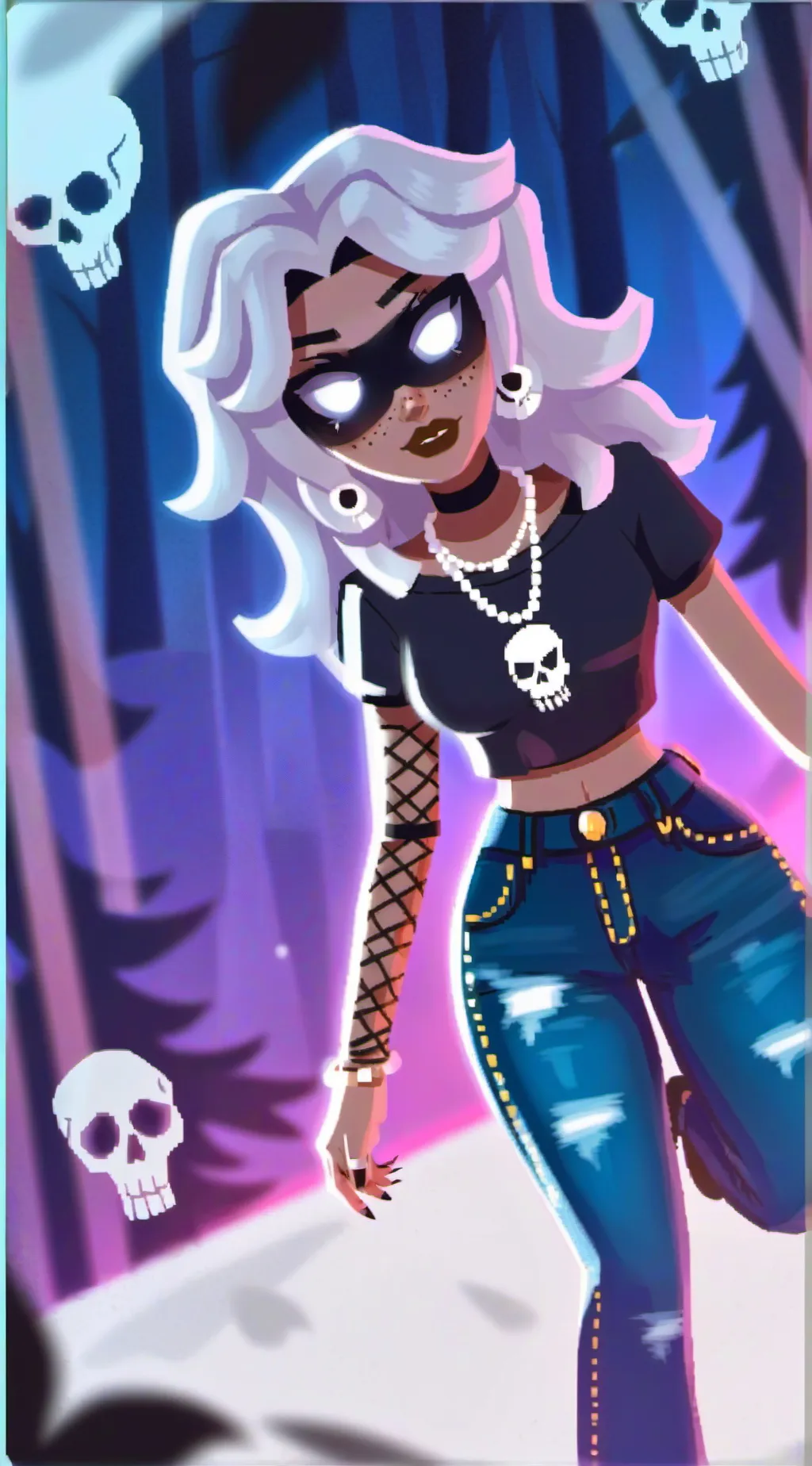 ai character: venus background