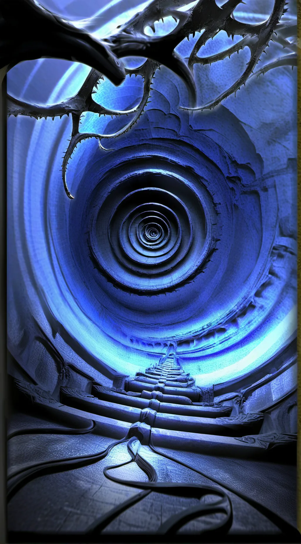 ai character: Weirdcore World background