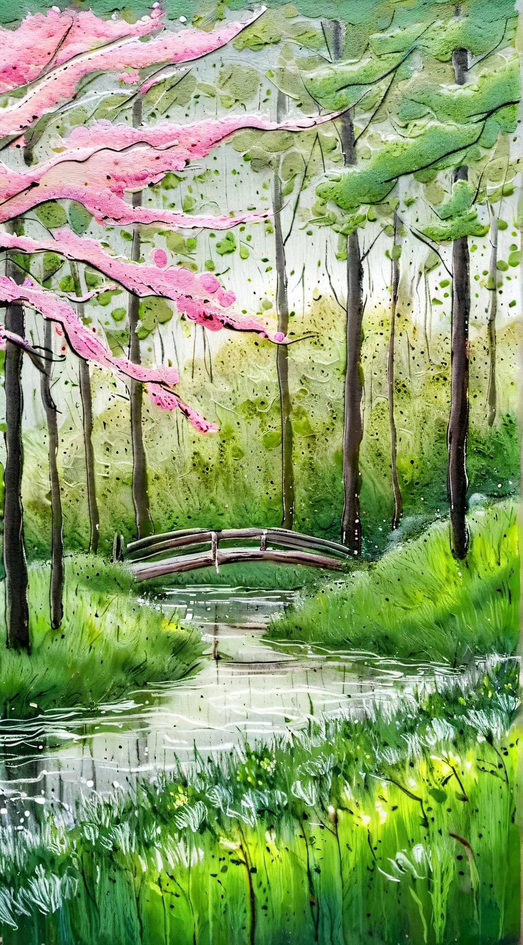 ai character: HH camping trip  background