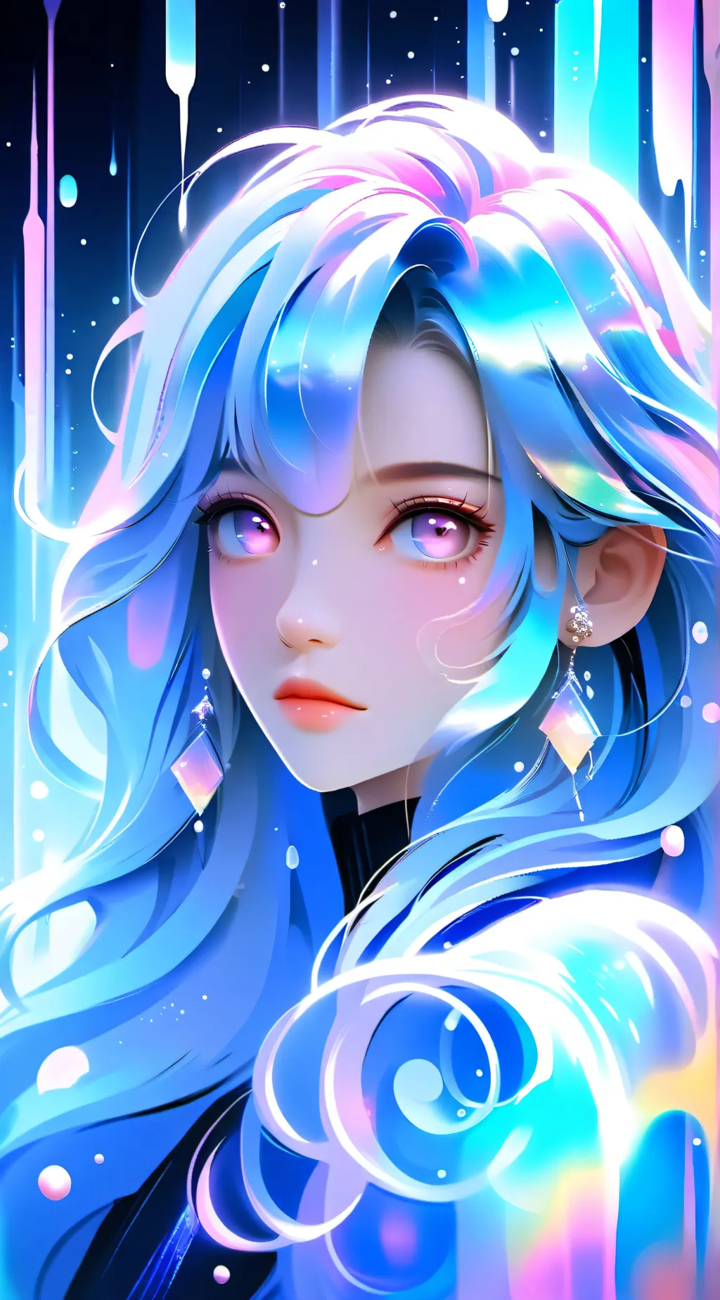 ai character: color or die background