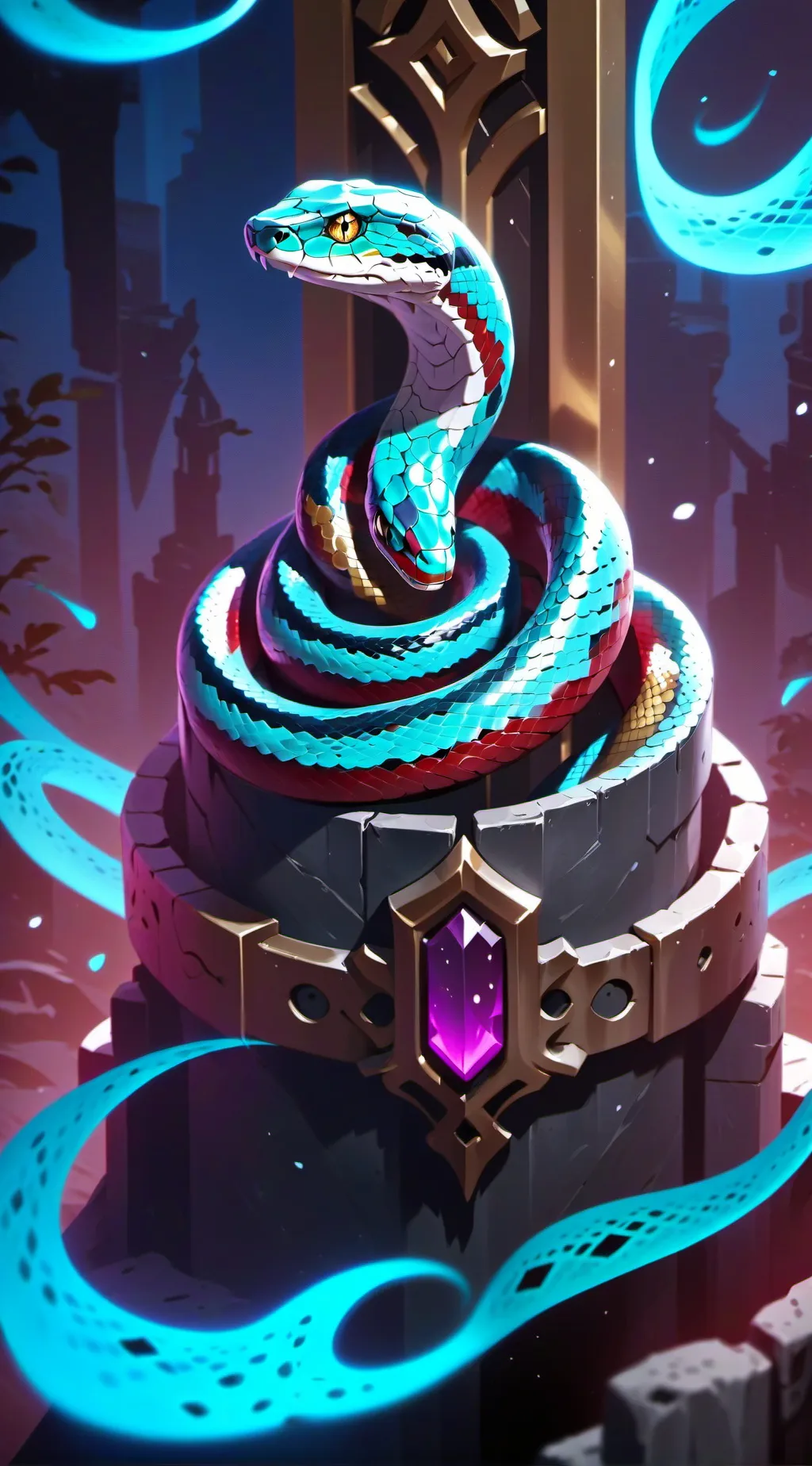 ai character: HP <3 background