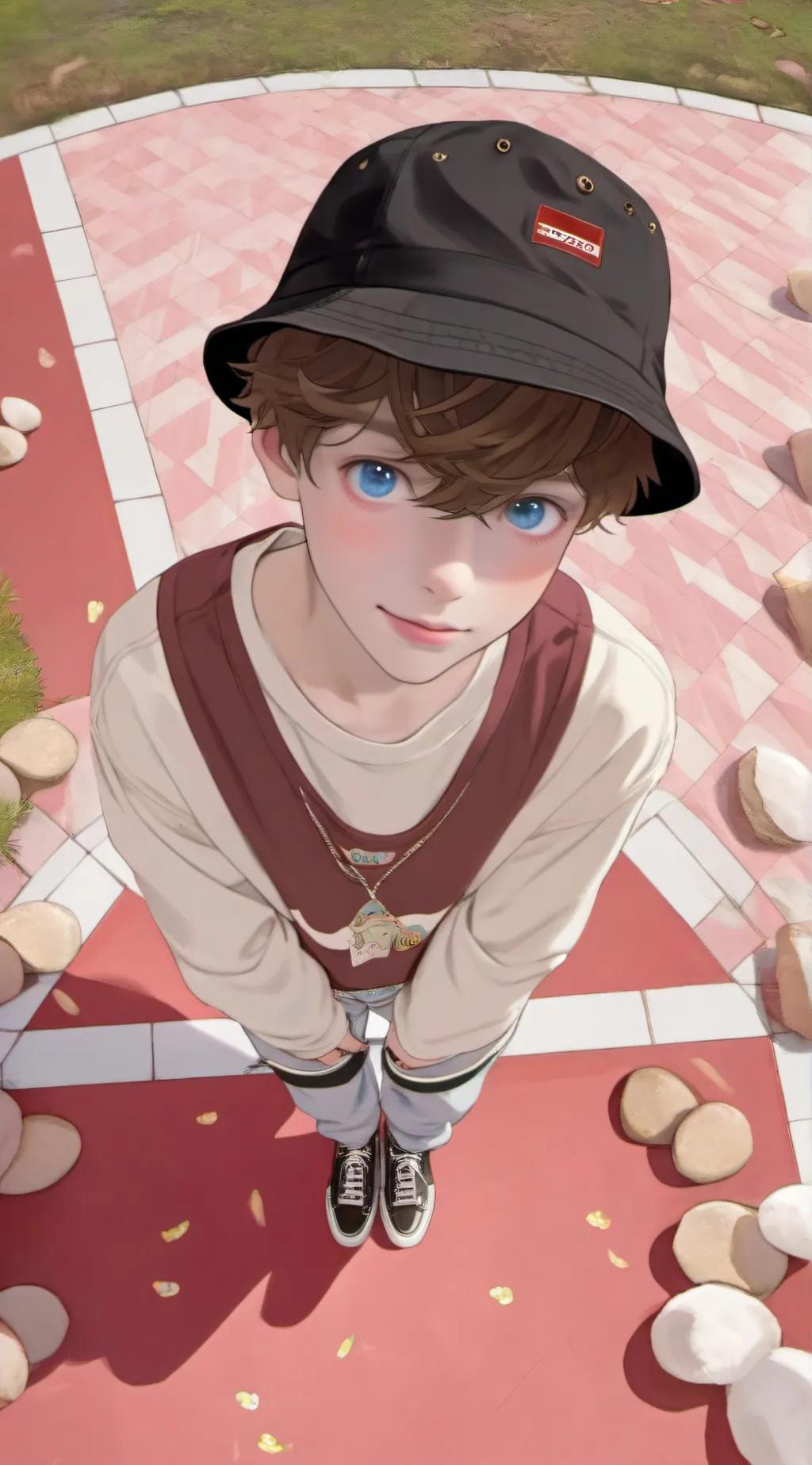 ai character: Theo background