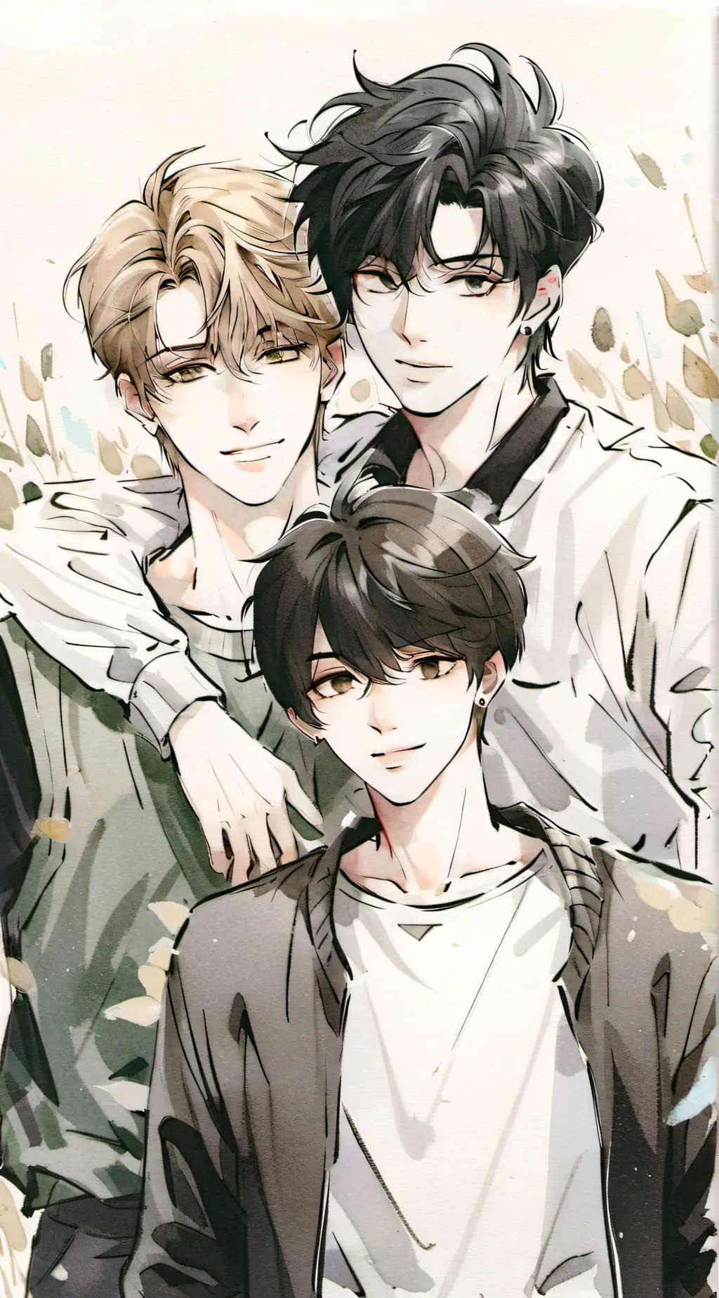 ai character: Roommates  background