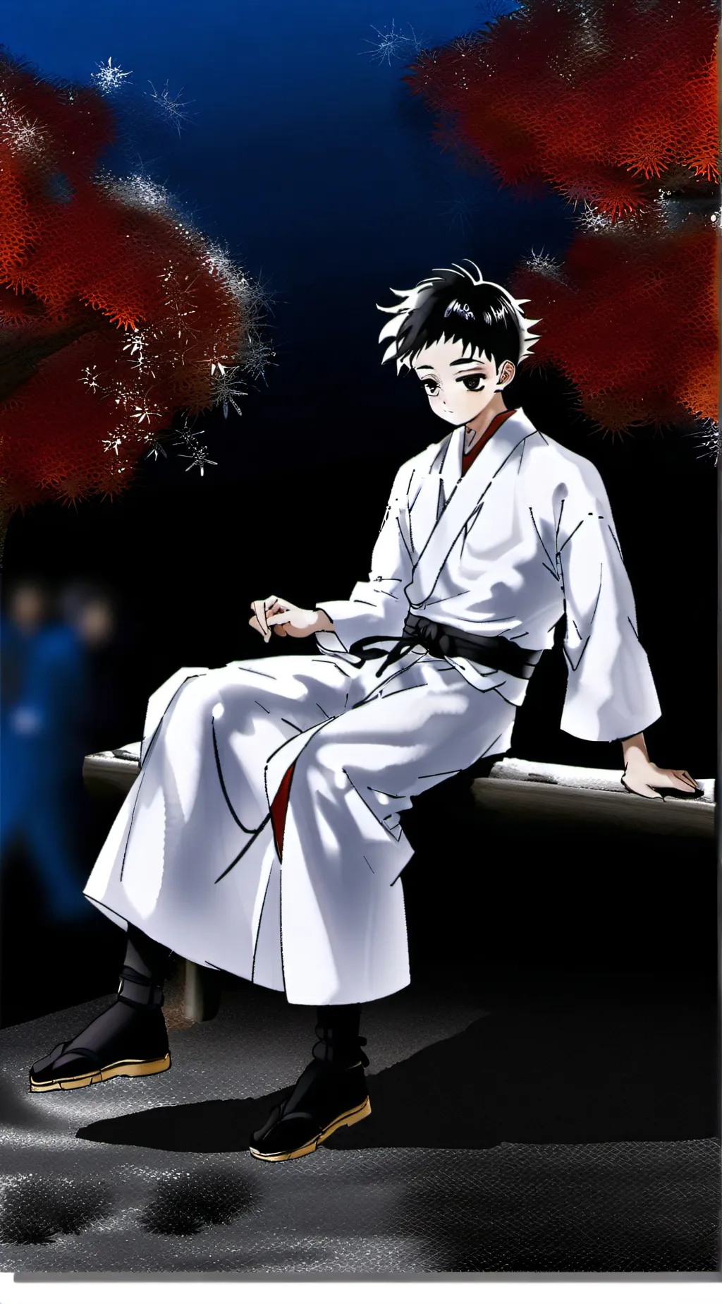 ai character: Mha au background