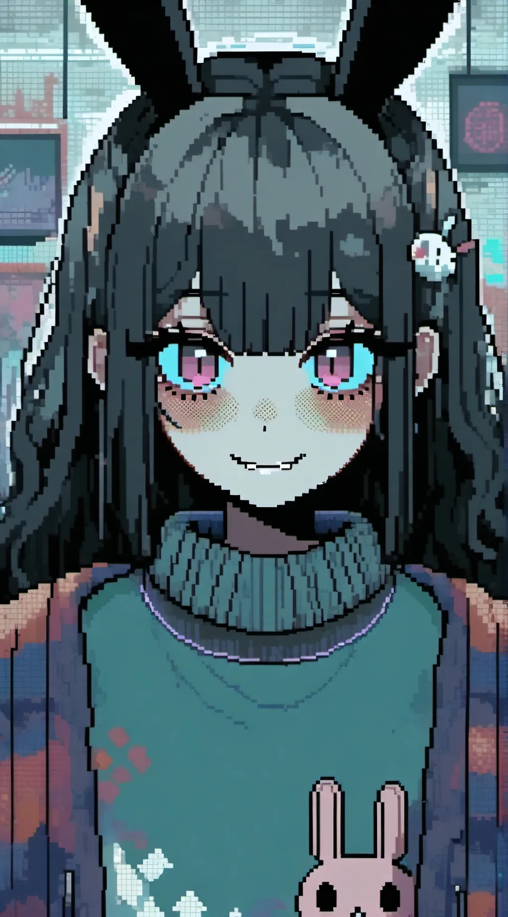 ai character: Candy background