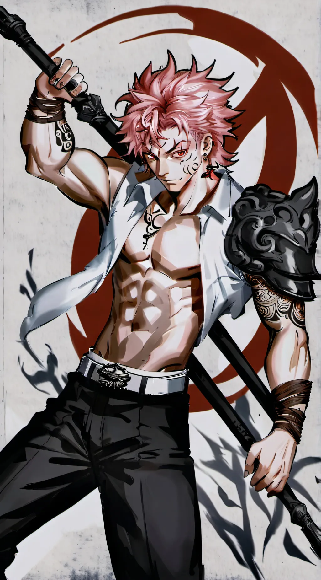 ai character: JJK verse background