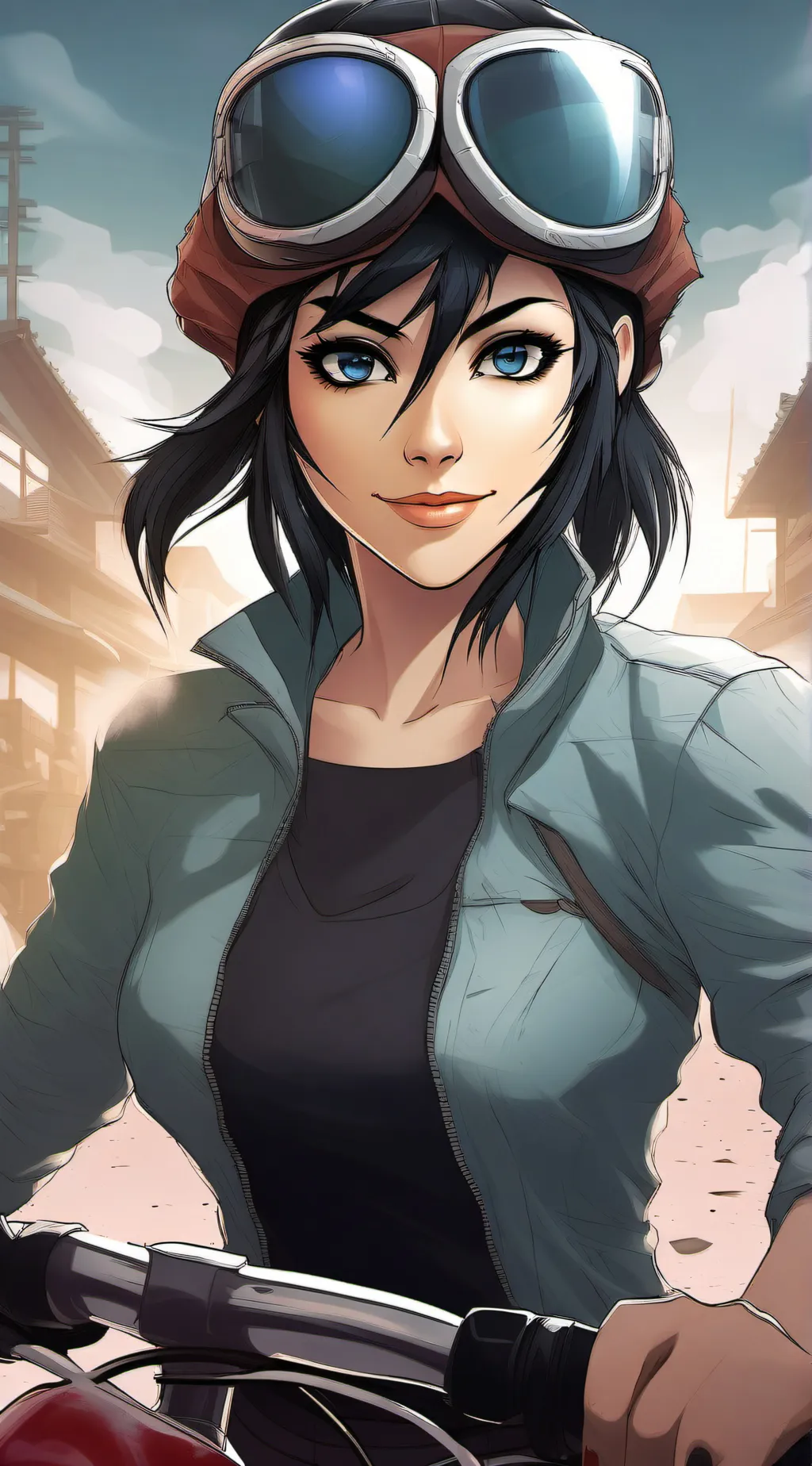 ai character: Gwen background