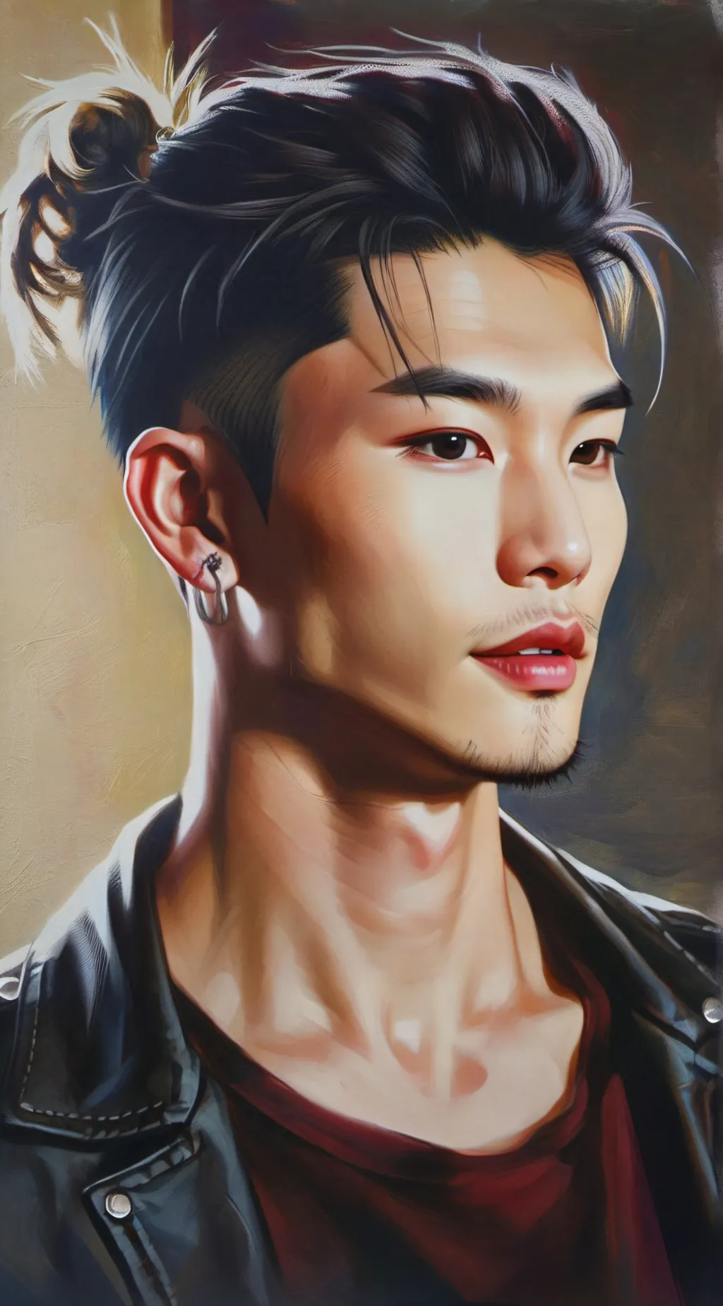 ai character: Damien background