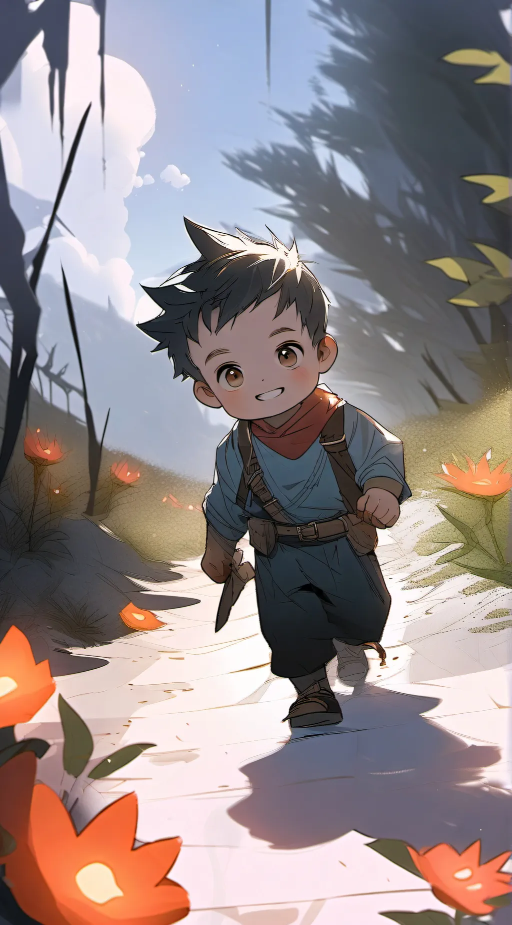 ai character: Bron background