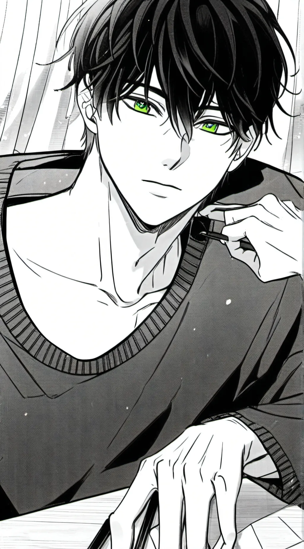 ai character: ethan background