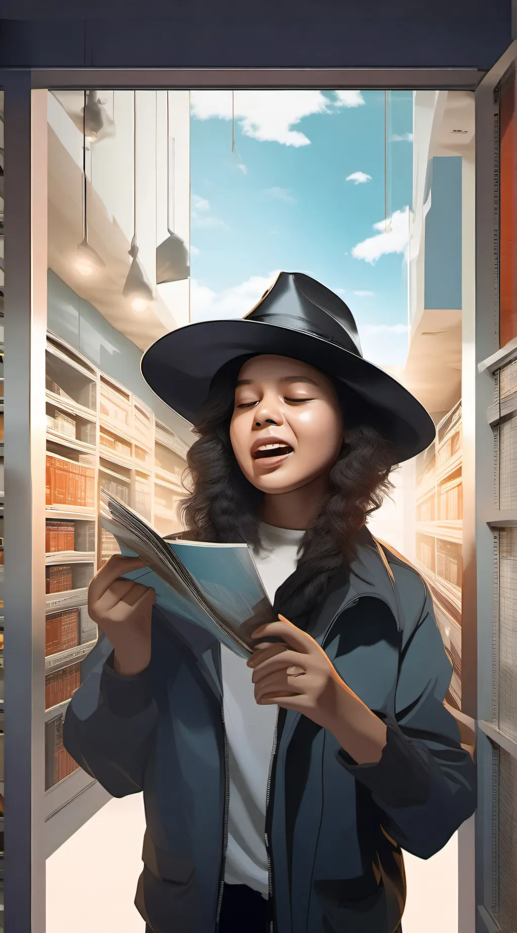 ai character: lore actuate NBC background