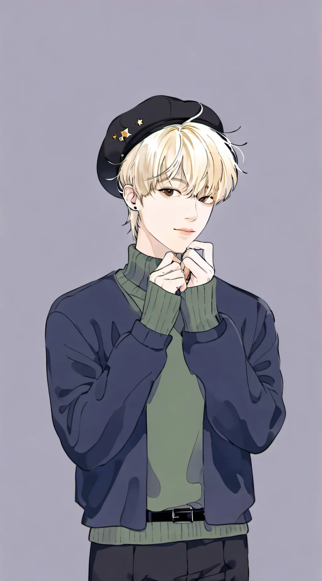 ai character: SUNOO💗 background