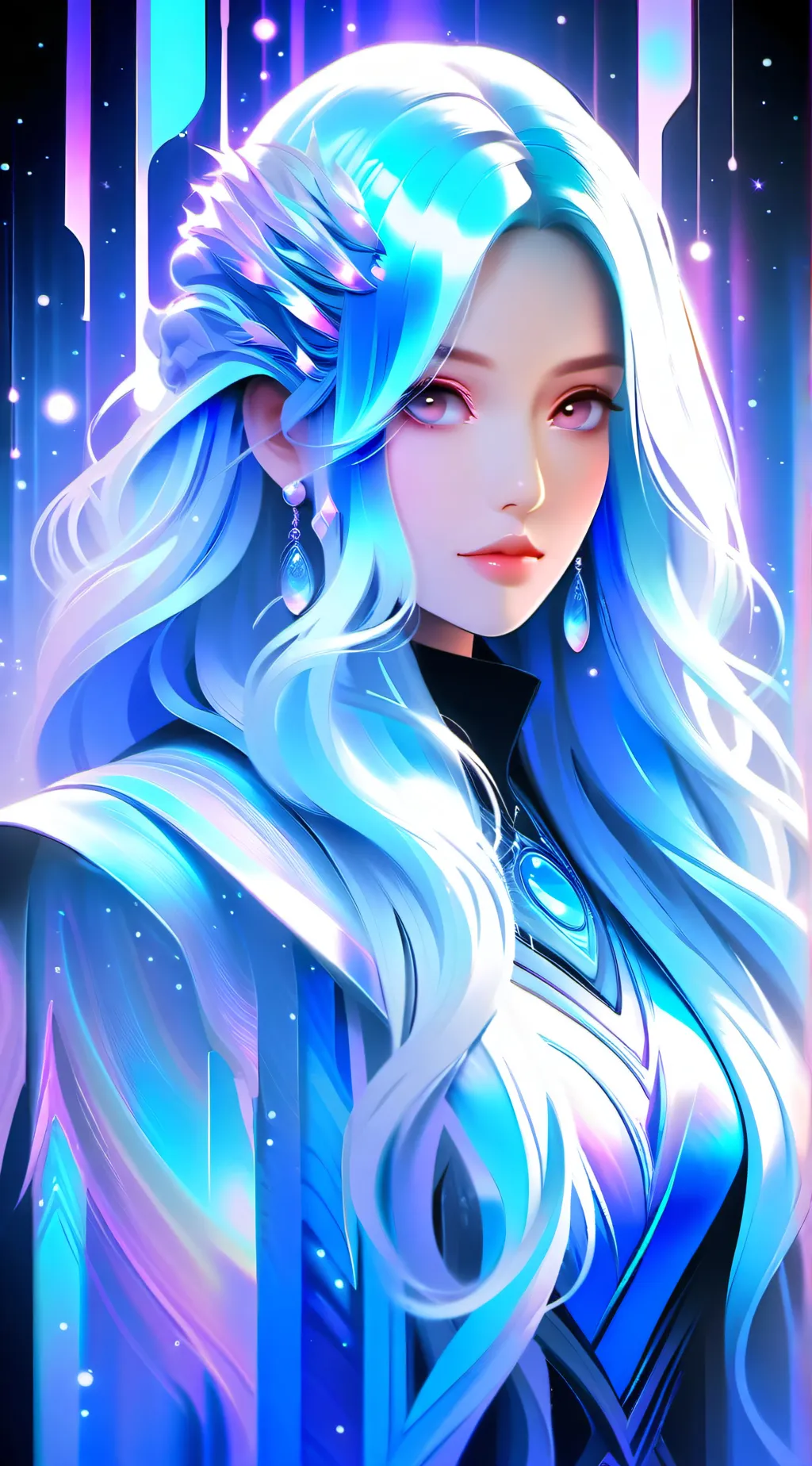 ai character: birthday background