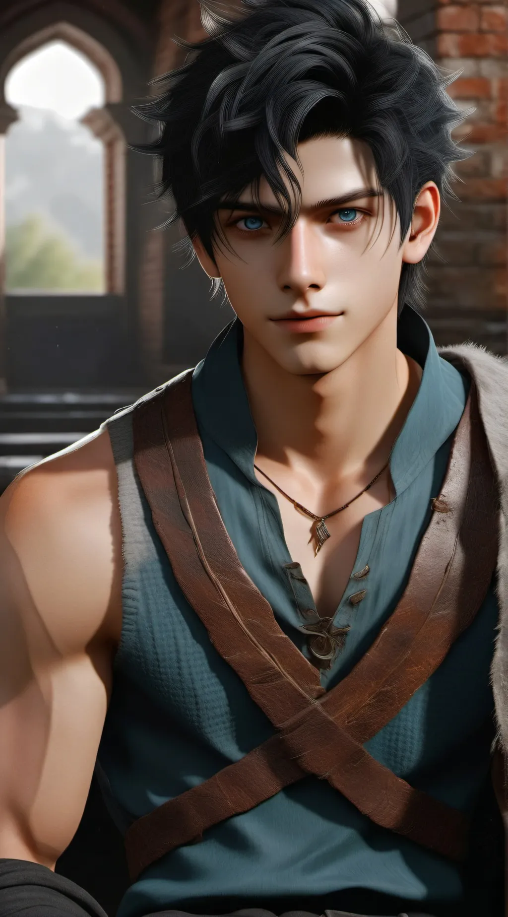 ai character: Jaden  background