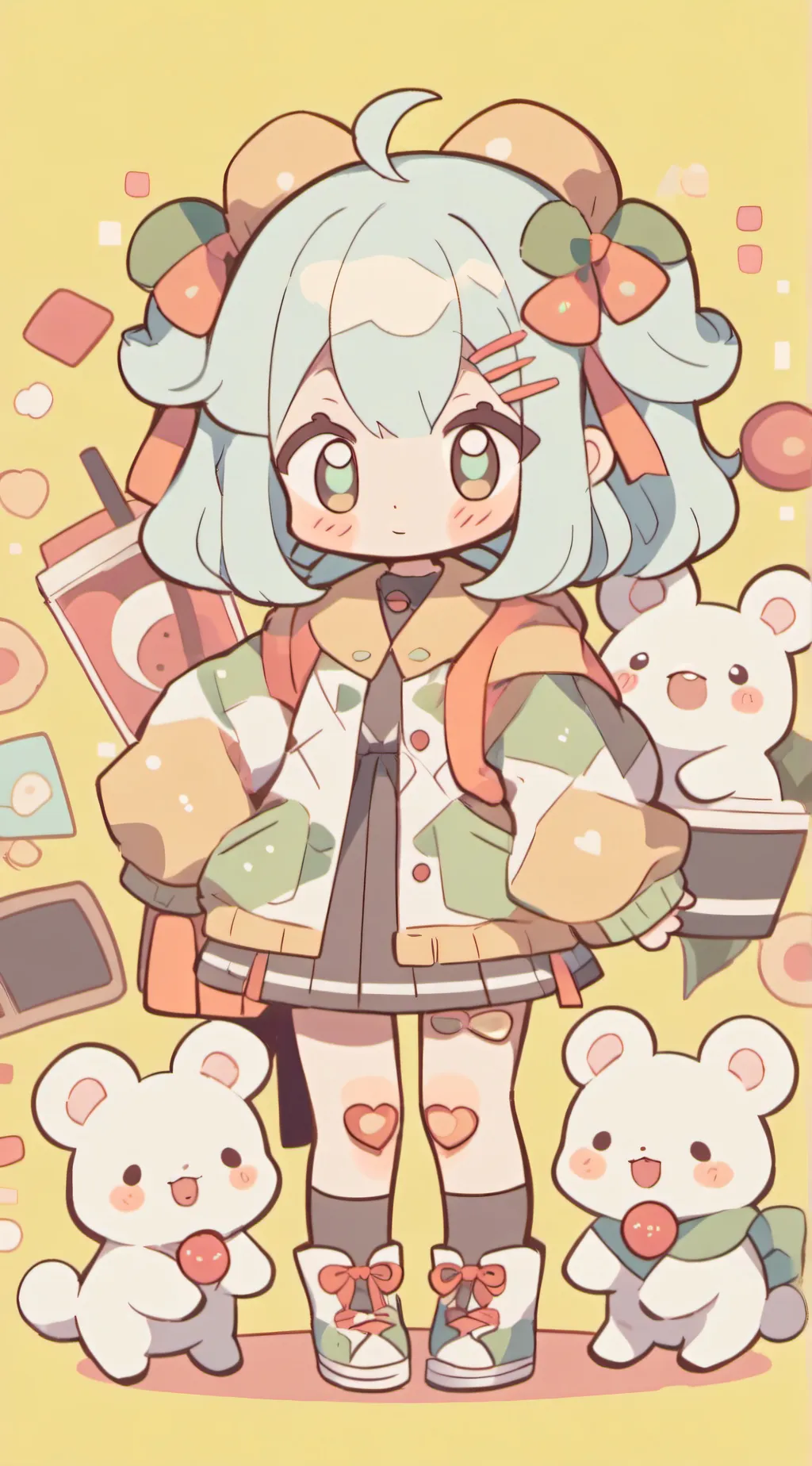 ai character: Lily background