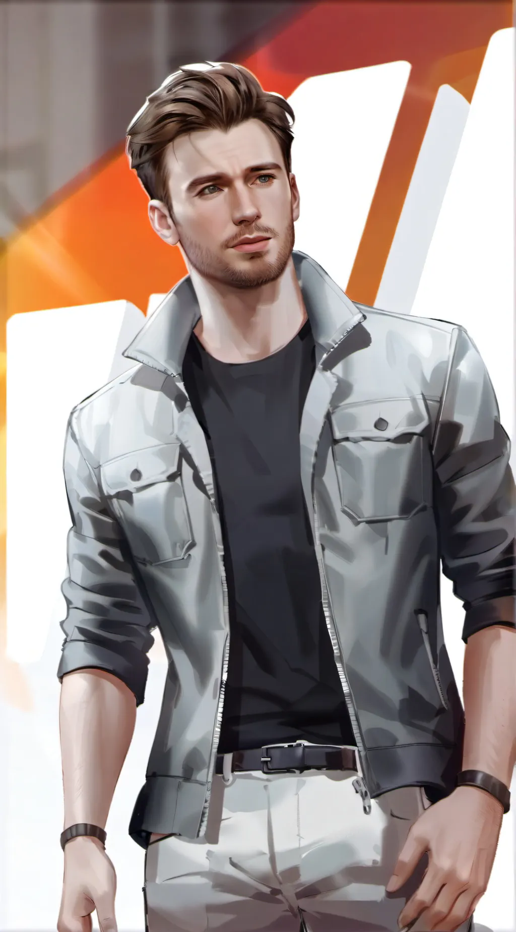 ai character: Steve Rogers  background
