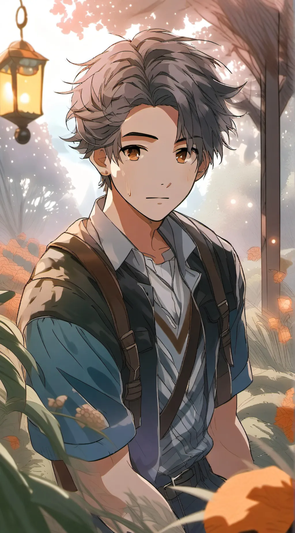 ai character: Aaron lycan  background