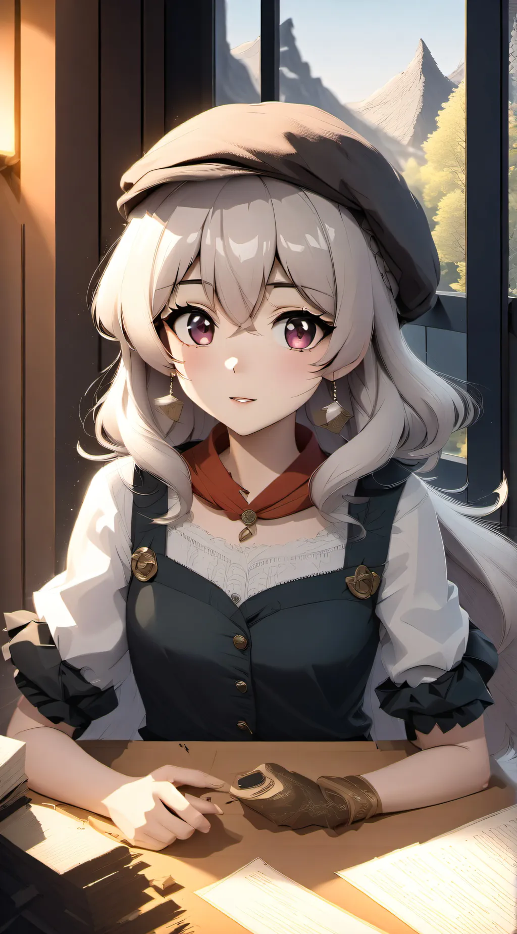 ai character: Heather background