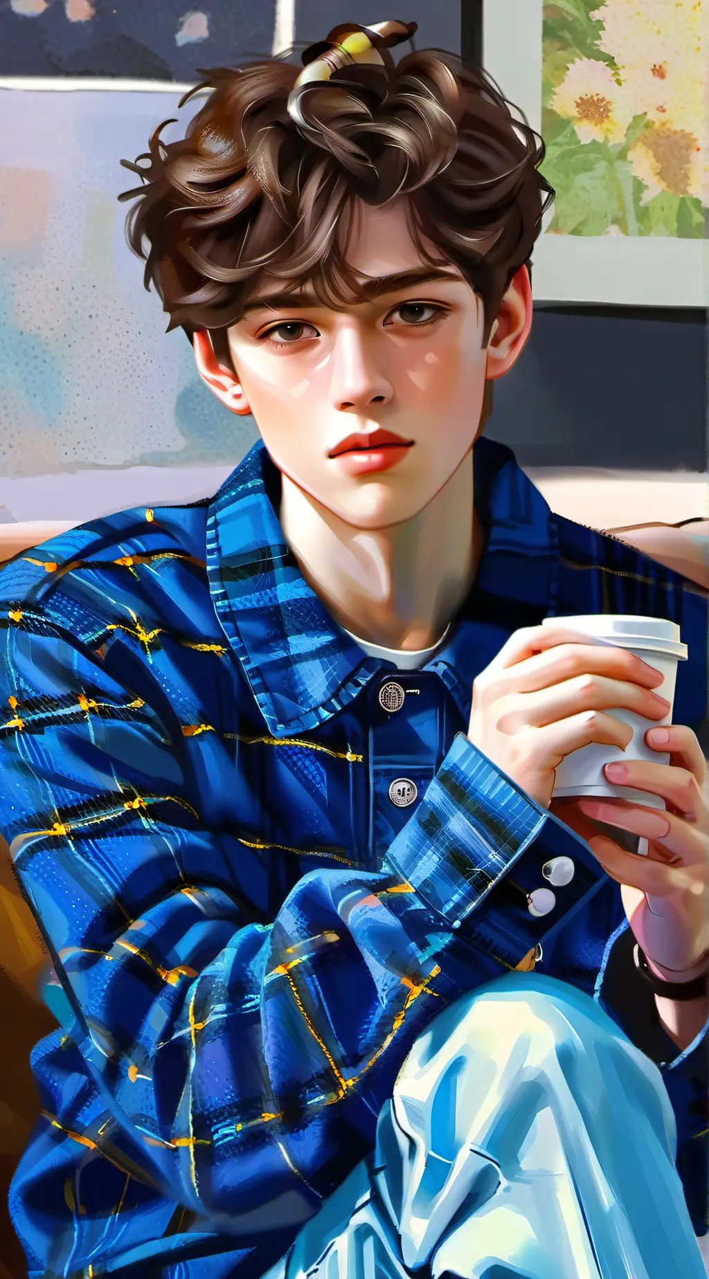 ai character: Ethan background