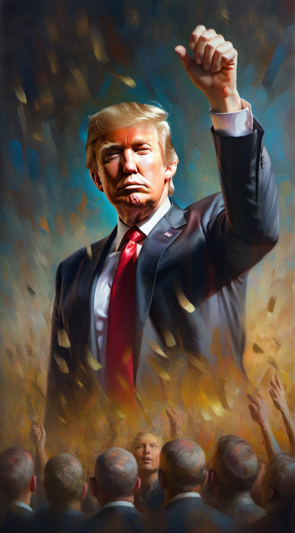 ai character: Trump background