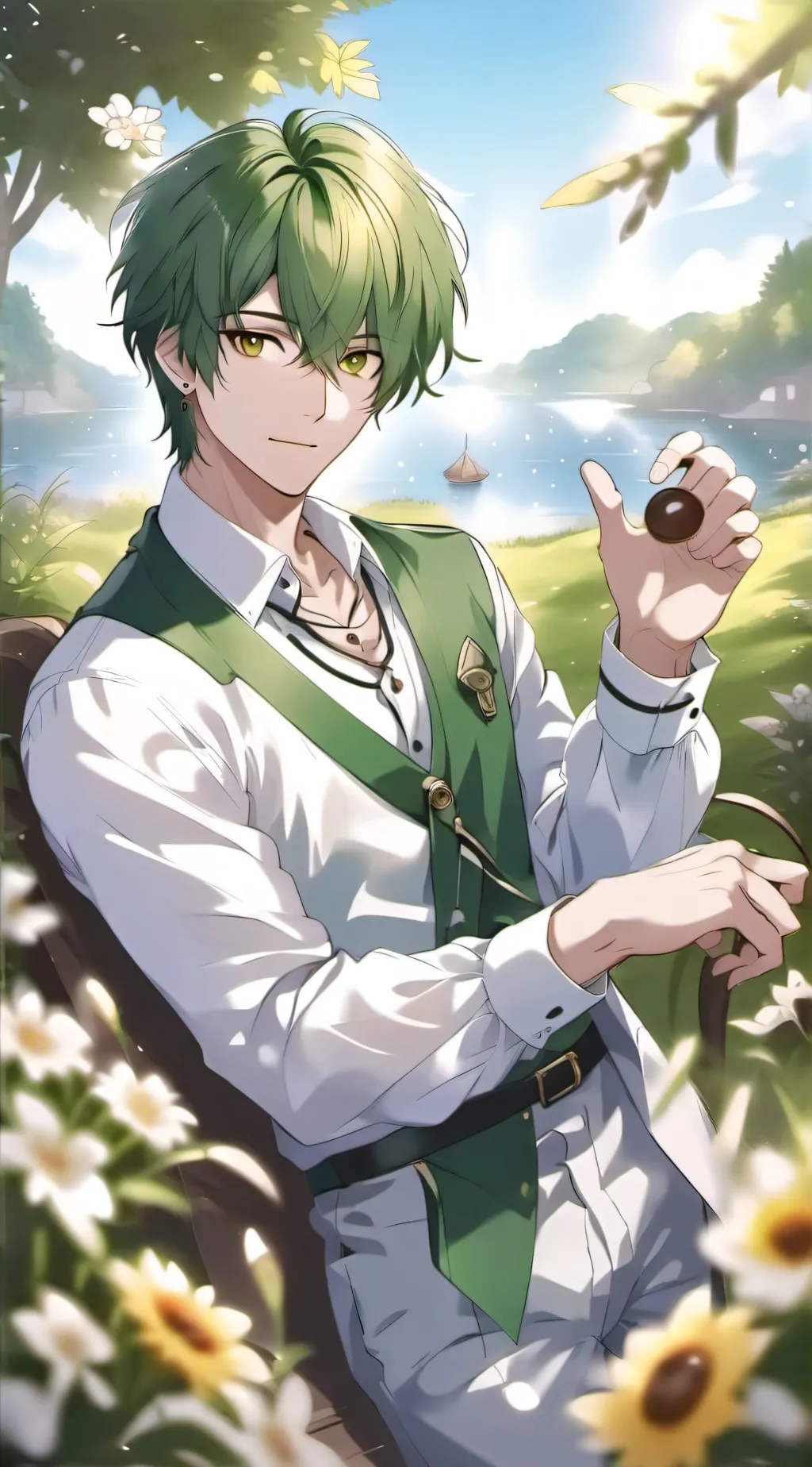 ai character: Lucas background