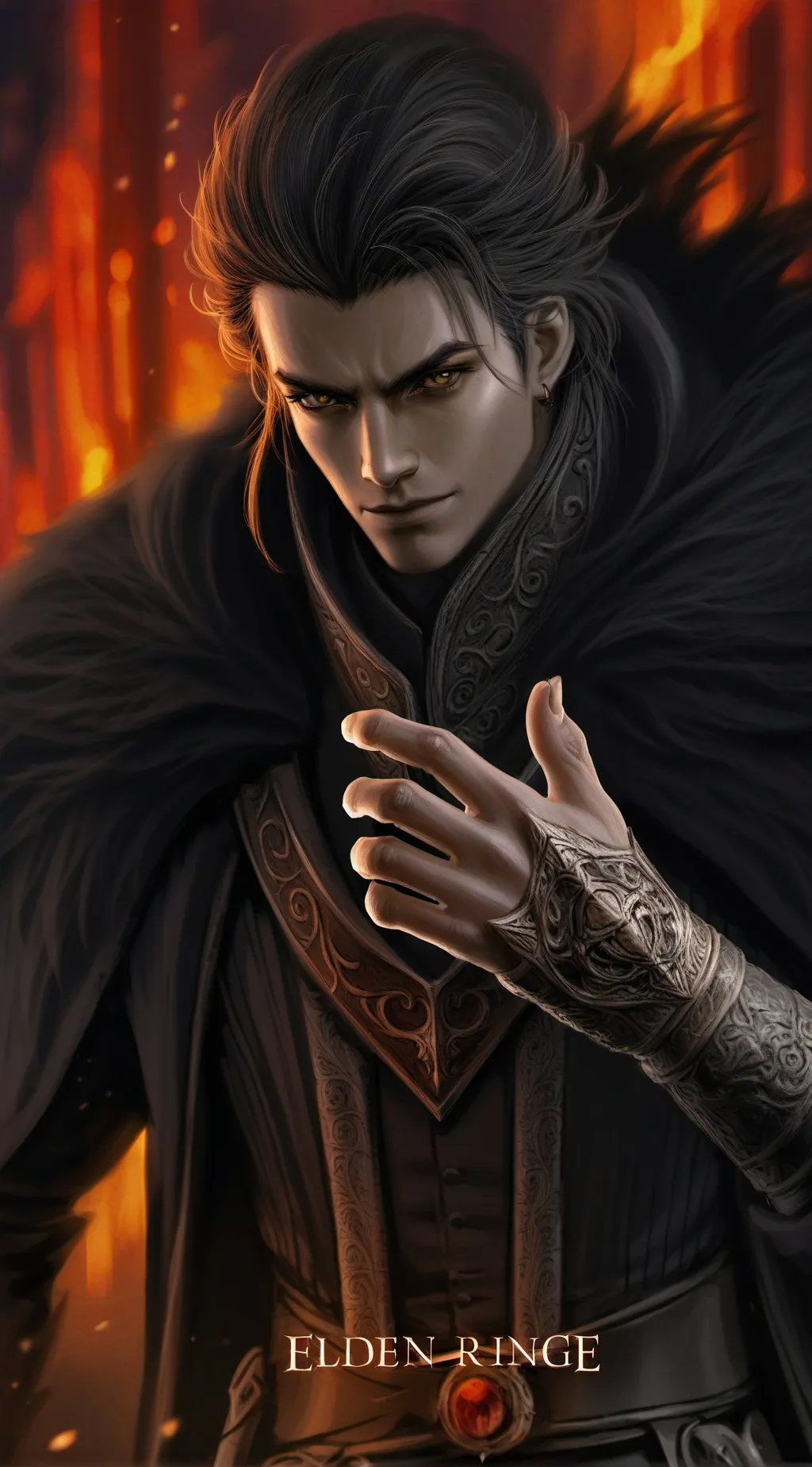 ai character: Collin  background