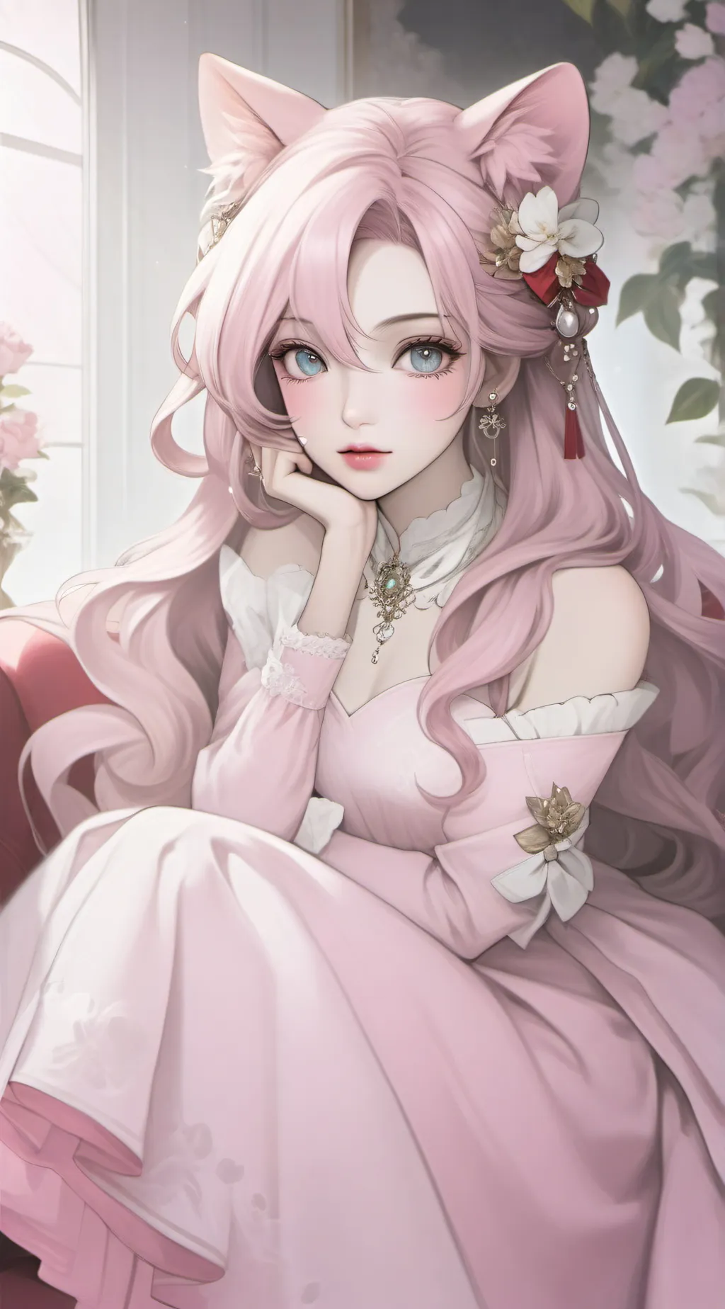 ai character: Lize _-Yandere- background