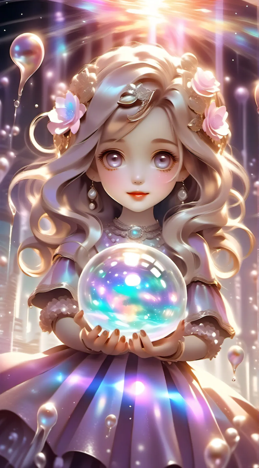 ai character: Lilly  background