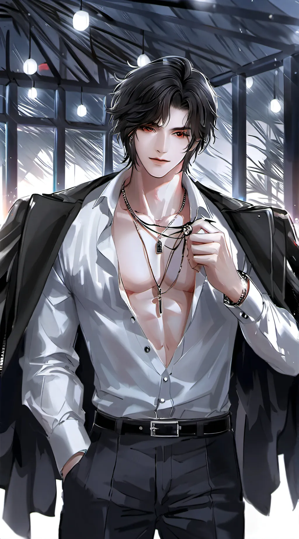 ai character: Levi background